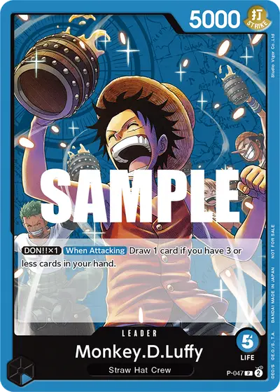 Monkey D. Luffy P-047 Promotion Cards