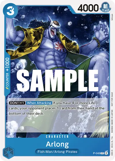 Arlong P-048 Promotion Cards