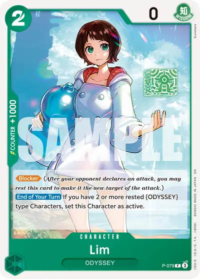 Lim P-079 Reprint 1 PRB02 One Piece Card The Best Vol. 2