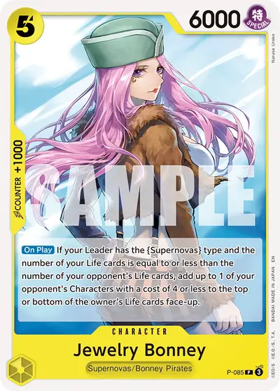 Jewelry Bonney P-085 Reprint 2 ST36 Yellow Eustass "Captain" Kid