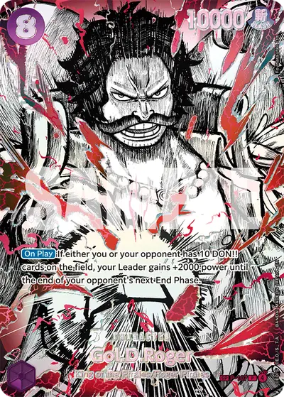 Gol D. Roger P-107 SP OP17 The World's Strongest Warriors