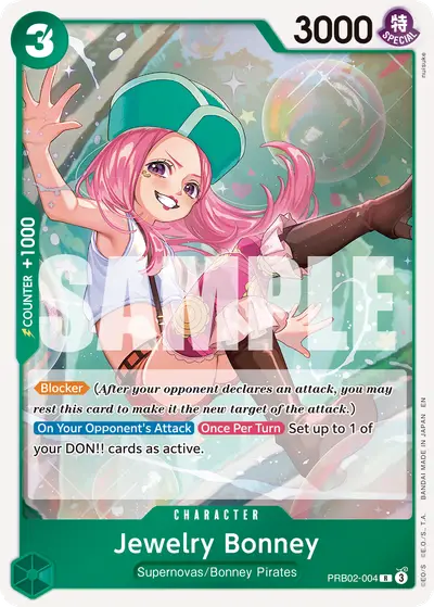 Jewelry Bonney PRB02-004 PRB02 One Piece Card The Best Vol. 2