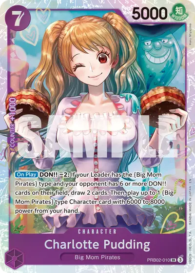 Charlotte Pudding PRB02-010 PRB02 One Piece Card The Best Vol. 2