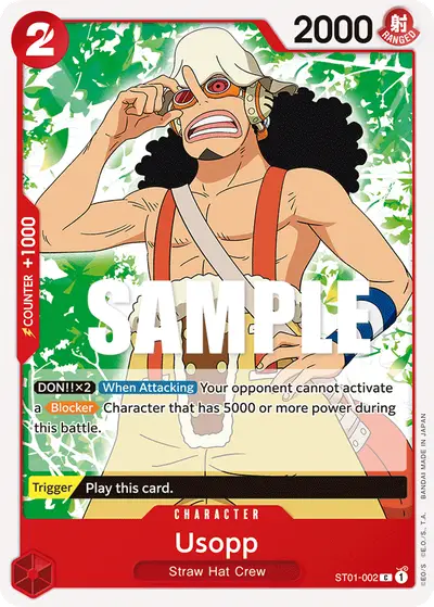 Usopp ST01-002 ST01 Straw Hat Crew