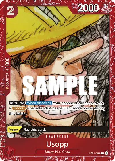 Usopp ST01-002 Parallel 1 Other Product Cards