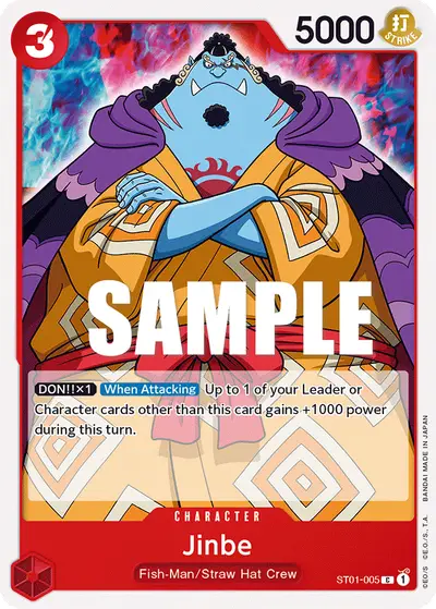 Jinbe ST01-005 ST01 Straw Hat Crew