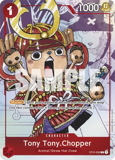 Tony Tony Chopper ST01-006 Parallel 2 Other Product Cards