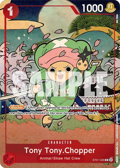 Tony Tony Chopper ST01-006 Parallel 4 Other Product Cards