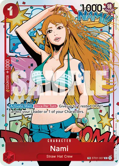 Nami ST01-007 TR OP06 Wings of the Captain