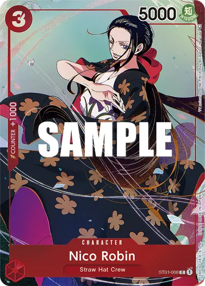 Nico Robin ST01-008 Parallel 2 Other Product Cards