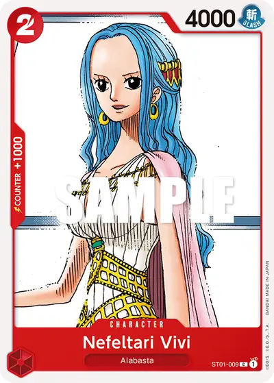Nefeltari Vivi ST01-009 ST01 Straw Hat Crew