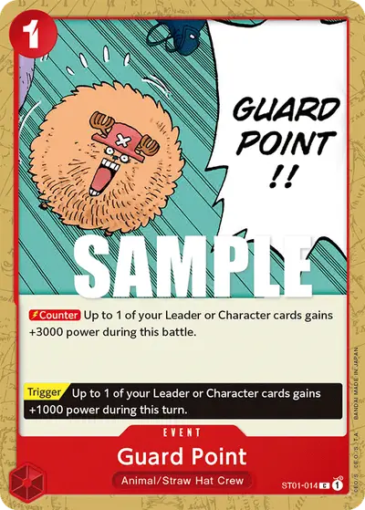 Guard Point ST01-014 ST01 Straw Hat Crew