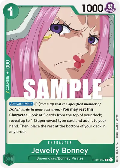 Jewelry Bonney ST02-007 ST02 Worst Generation