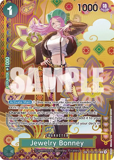 Jewelry Bonney ST02-007 SP OP08 Two Legends