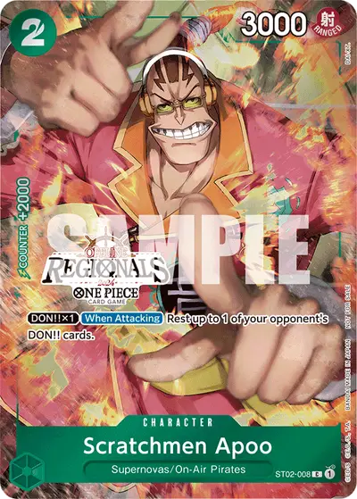Scratchmen Apoo ST02-008 Parallel 1 Promotion Cards