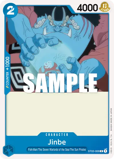 Jinbe ST03-006 ST03 The Seven Warlords of the Sea