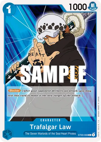 Trafalgar Law ST03-008 ST03 The Seven Warlords of the Sea