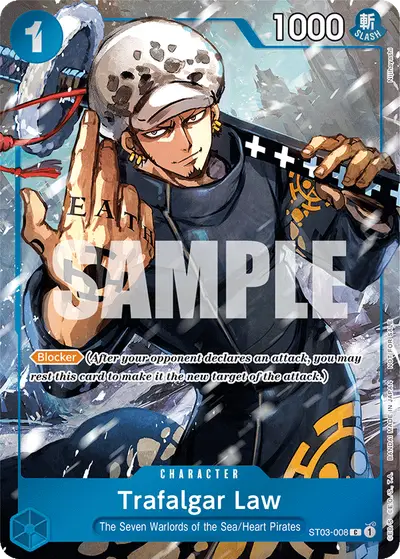 Trafalgar Law ST03-008 Parallel 2 Promotion Cards
