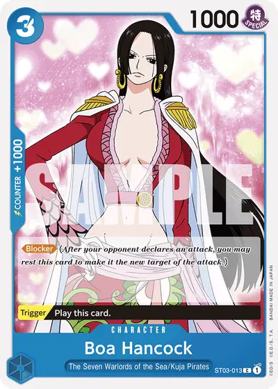 Boa Hancock ST03-013 Reprint 1 PRB01 One Piece Card The Best