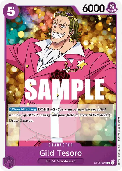 Gild Tesoro ST05-006 ST05 One Piece Film Edition