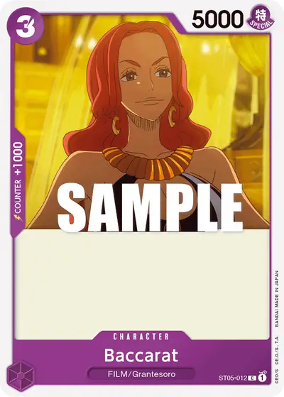 Baccarat ST05-012 ST05 One Piece Film Edition