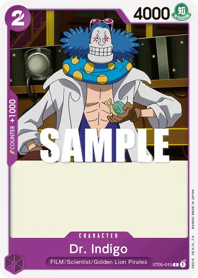 Dr. Indigo ST05-015 ST05 One Piece Film Edition