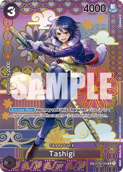 Tashigi ST06-006 SP OP08 Two Legends