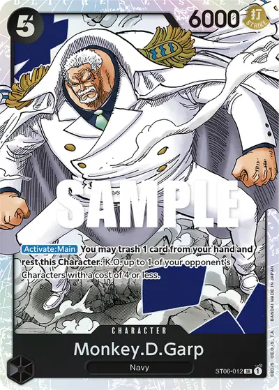 Monkey D. Garp ST06-012 ST06 Absolute Justice