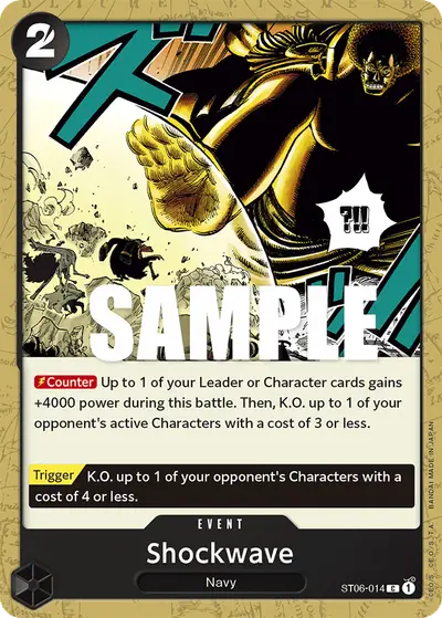 Shockwave ST06-014 ST06 Absolute Justice