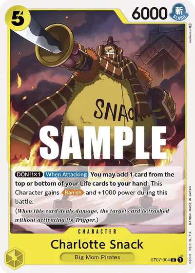 Charlotte Snack ST07-004 ST07 Big Mom Pirates