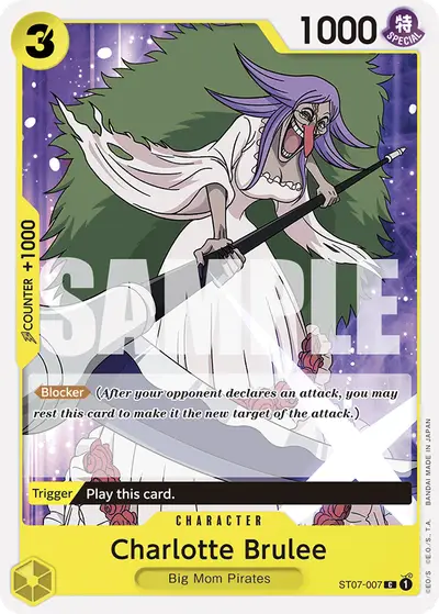 Charlotte Brulee ST07-007 Reprint 1 PRB01 One Piece Card The Best