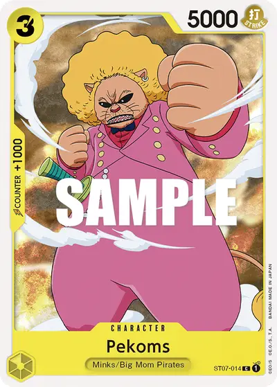 Pekoms ST07-014 ST07 Big Mom Pirates