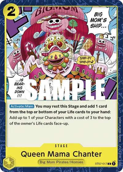 Queen Mama Chanter ST07-017 ST07 Big Mom Pirates