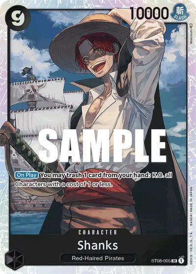 Shanks ST08-005 ST08 Monkey D. Luffy