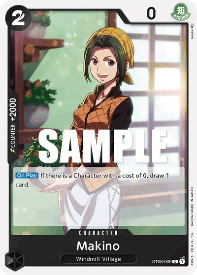 Makino ST08-009 ST08 Monkey D. Luffy