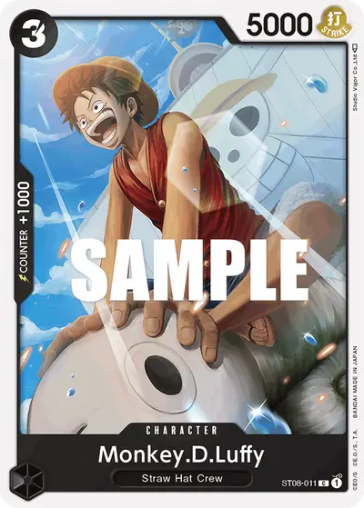 Monkey D. Luffy ST08-011 ST08 Monkey D. Luffy