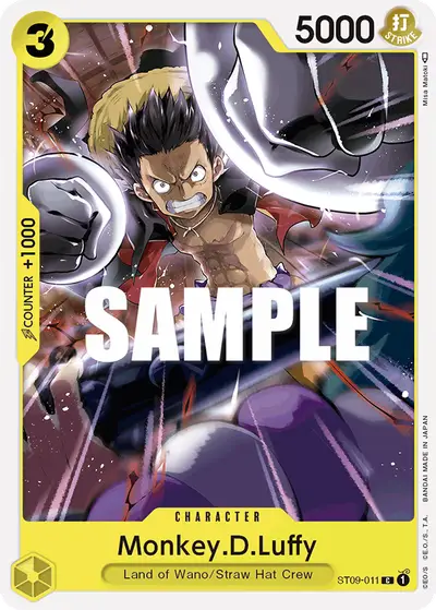 Monkey D. Luffy ST09-011 ST09 Yamato