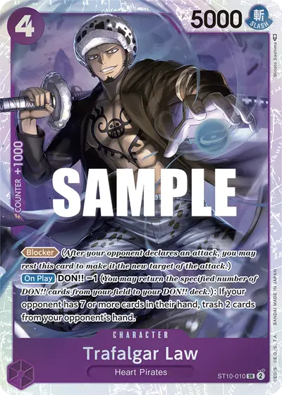 Trafalgar Law ST10-010 ST10 The Three Captains