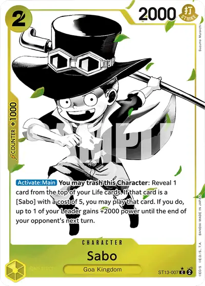 Sabo ST13-007 Parallel ST13 The Three Brothers