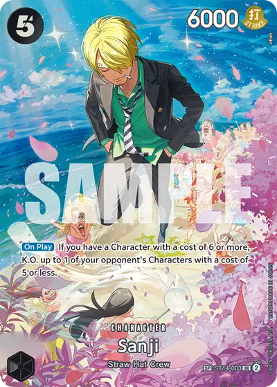 Sanji ST14-003 SP OP10 Royal Blood
