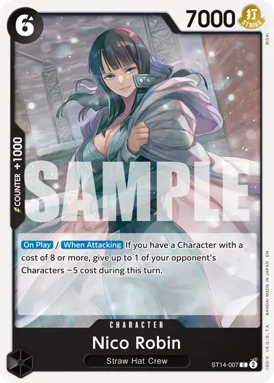 Nico Robin ST14-007 Reprint PRB02 One Piece Card The Best Vol. 2