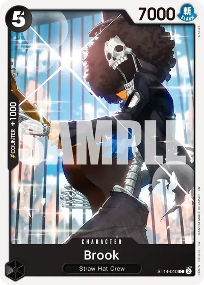 Brook ST14-010 Reprint PRB02 One Piece Card The Best Vol. 2
