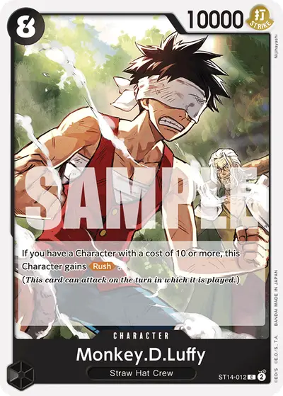 Monkey D. Luffy ST14-012 ST14 3D2Y