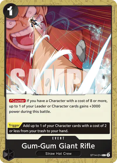Gum-Gum Giant Rifle ST14-014 ST14 3D2Y