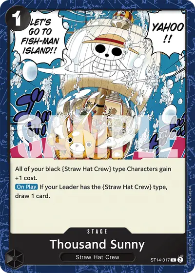 Thousand Sunny ST14-017 ST14 3D2Y