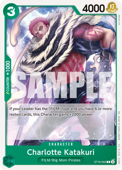 Charlotte Katakuri ST16-003 Reprint PRB02 One Piece Card The Best Vol. 2