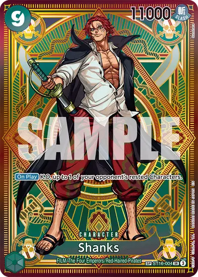 Shanks ST16-004 SP OP11 A Fist of Divine Speed