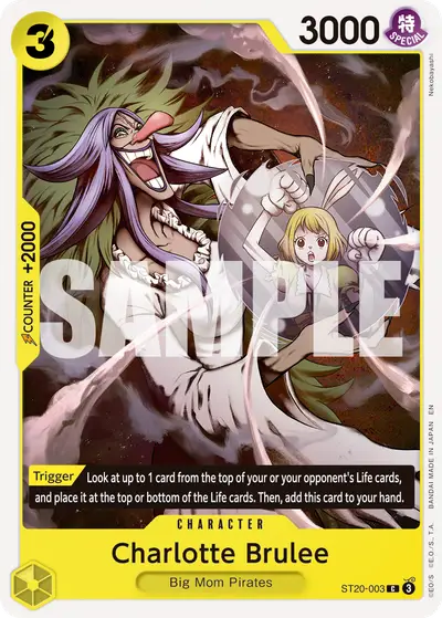 Charlotte Brulee ST20-003 Reprint PRB02 One Piece Card The Best Vol. 2