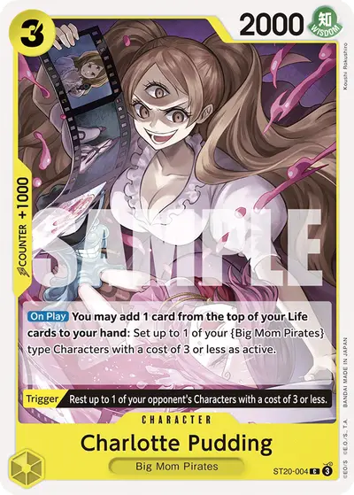 Charlotte Pudding ST20-004 ST20 Yellow Charlotte Katakuri