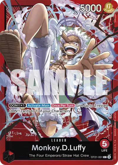 Monkey D. Luffy ST21-001 ST21 Gear 5